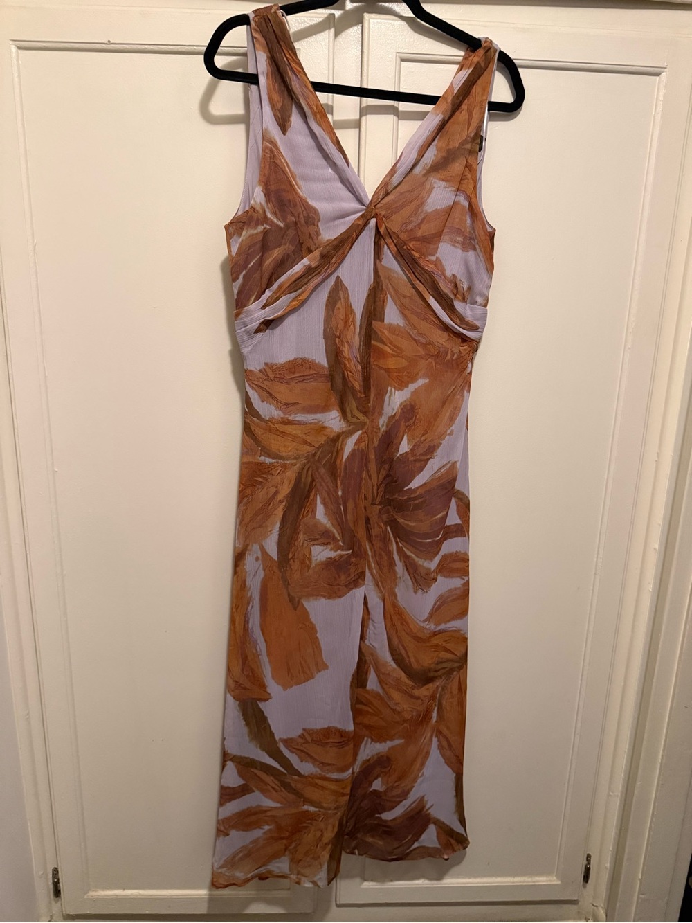 ZARA Printed Midi Dress - Picture 2 of 7